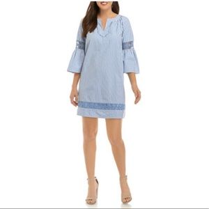 3/4 bell sleeve peasant dress